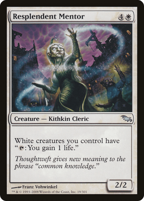 Resplendent Mentor (19) — Shadowmoor