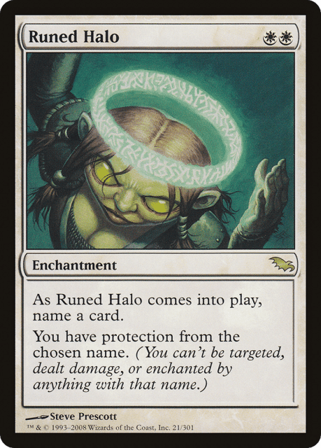 Runed Halo (21) — Shadowmoor