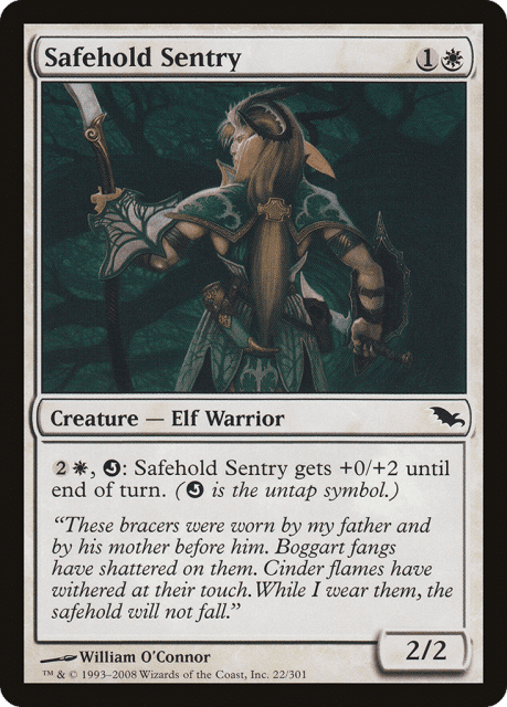 Safehold Sentry (22) — Shadowmoor