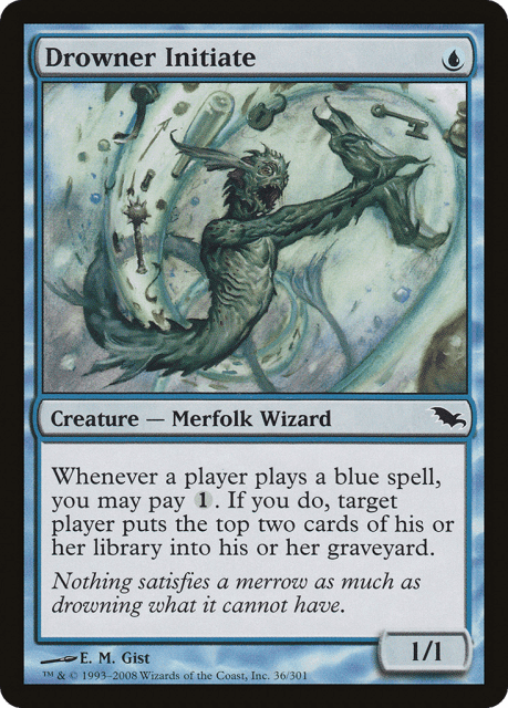 Drowner Initiate (36) — Shadowmoor