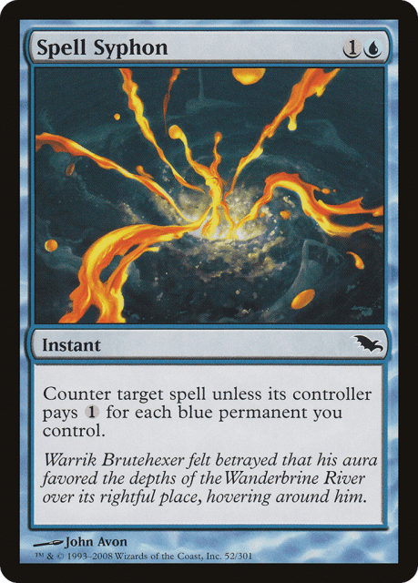 Spell Syphon (52) — Shadowmoor