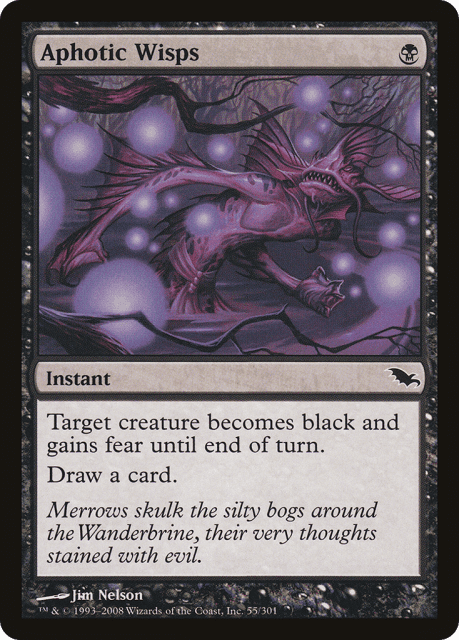 Aphotic Wisps (55) — Shadowmoor