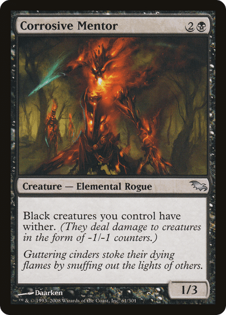 Corrosive Mentor (61) — Shadowmoor