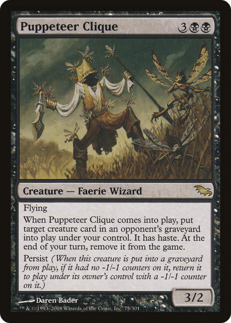 Puppeteer Clique (75) — Shadowmoor