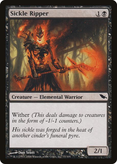 Sickle Ripper (77) — Shadowmoor