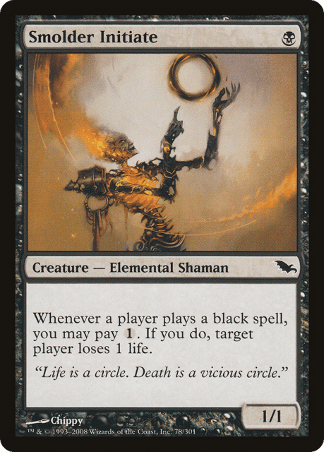 Smolder Initiate (78) — Shadowmoor
