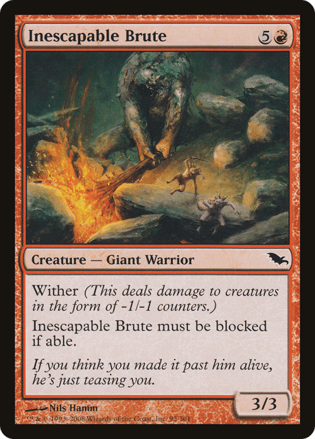 Inescapable Brute (95) — Shadowmoor