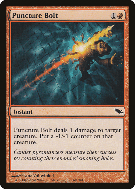 Puncture Bolt (102) — Shadowmoor