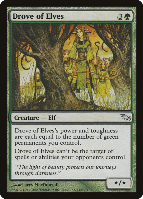 Drove of Elves (112) — Shadowmoor