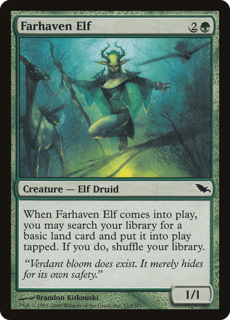 Farhaven Elf (113) — Shadowmoor
