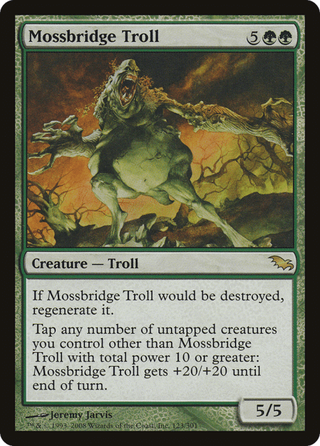 Mossbridge Troll (123) — Shadowmoor