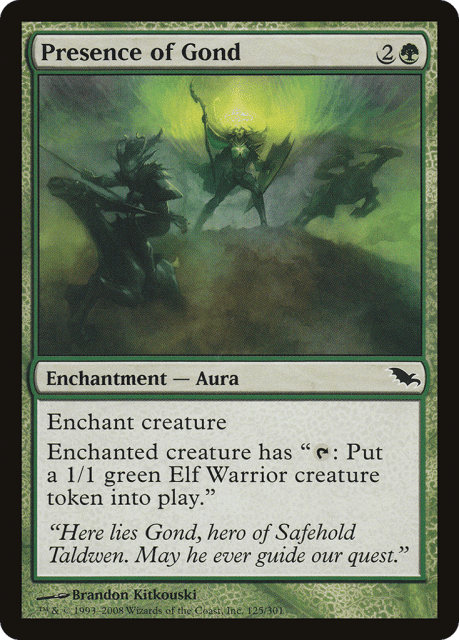 Presence of Gond (125) — Shadowmoor