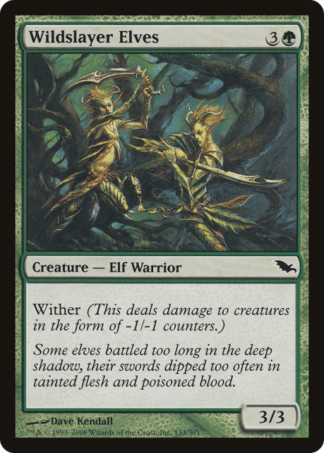 Wildslayer Elves (133) — Shadowmoor