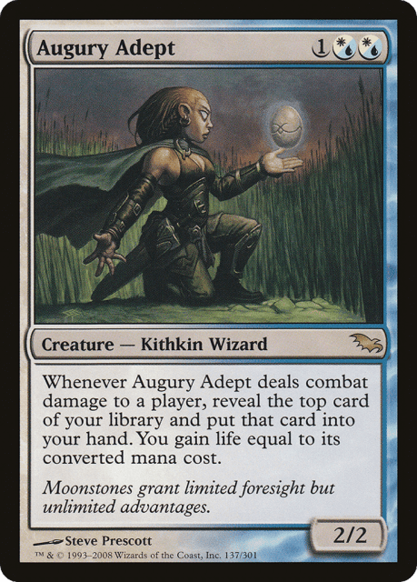 Augury Adept (137) — Shadowmoor