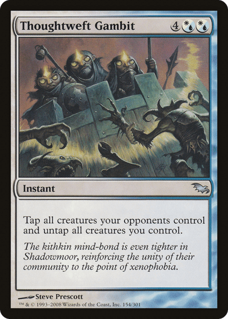 Thoughtweft Gambit (154) — Shadowmoor