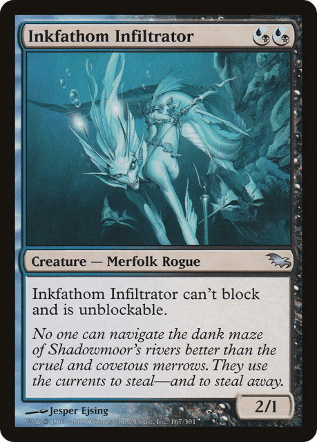 Inkfathom Infiltrator (167) — Shadowmoor