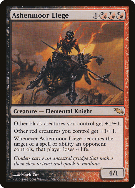 Ashenmoor Liege (181) — Shadowmoor