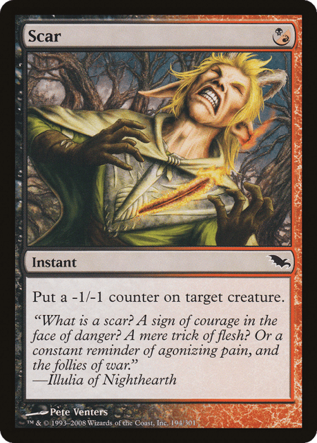 Scar (194) — Shadowmoor