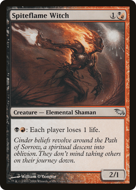 Spiteflame Witch (197) — Shadowmoor