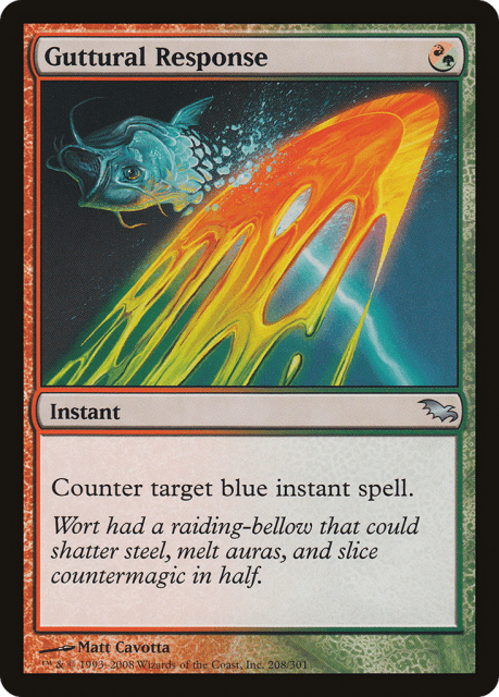Guttural Response (208) — Shadowmoor