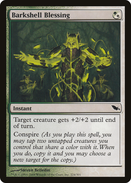 Barkshell Blessing (224) — Shadowmoor