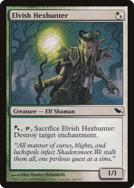 Elvish Hexhunter (226) — Shadowmoor