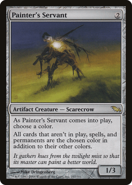 Painter's Servant (257) — Shadowmoor
