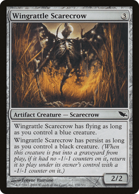 Wingrattle Scarecrow (270) — Shadowmoor