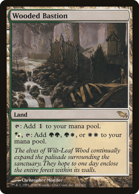 Wooded Bastion (281) — Shadowmoor