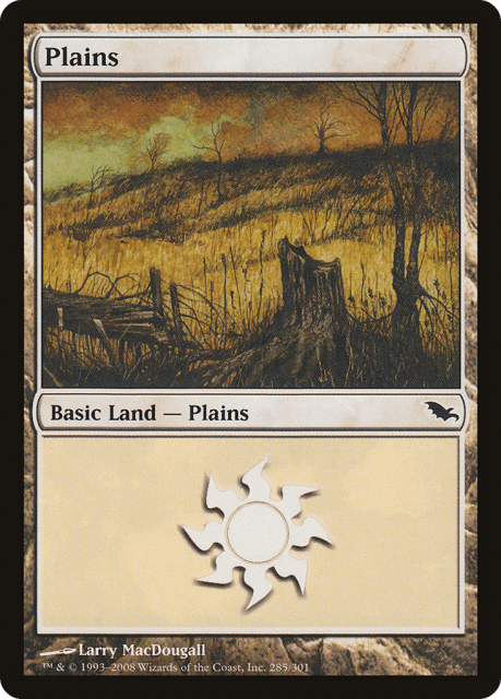 Plains (285) — Shadowmoor