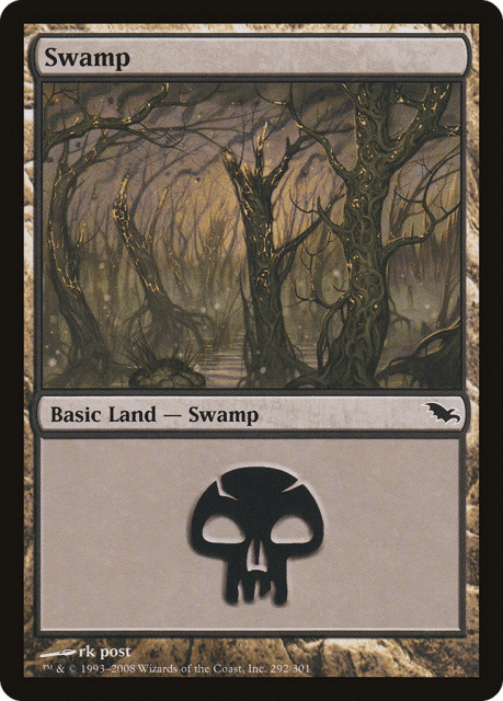 Swamp (292) — Shadowmoor