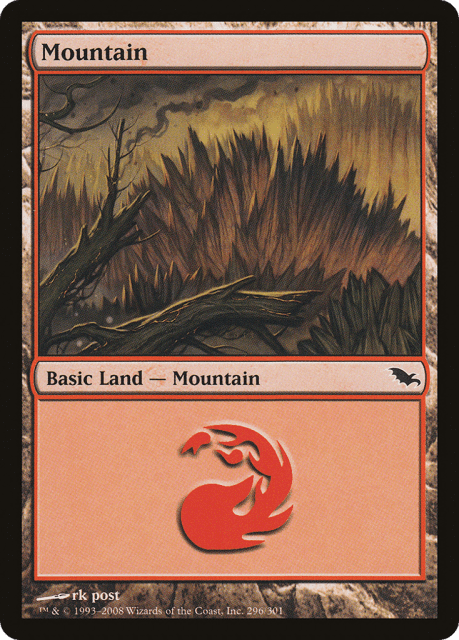 Mountain (296) — Shadowmoor