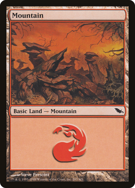 Mountain (297) — Shadowmoor