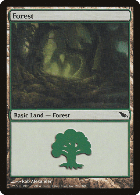 Forest (299) — Shadowmoor