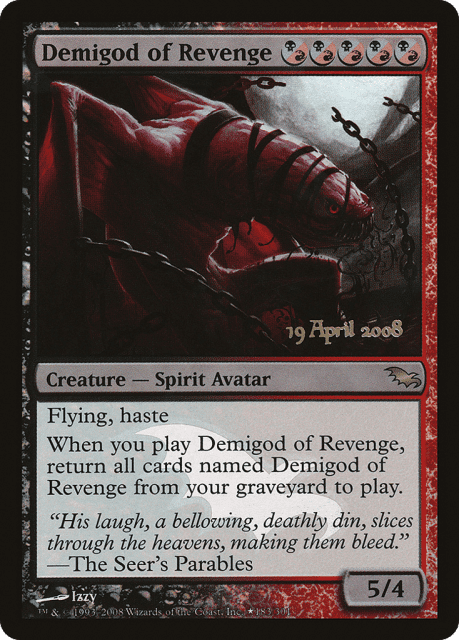 Demigod of Revenge (183★) — Shadowmoor Promos