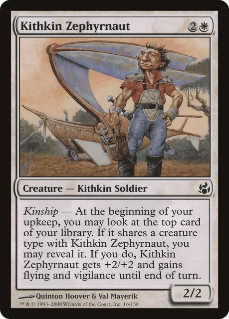 Kithkin Zephyrnaut (16) — Morningtide