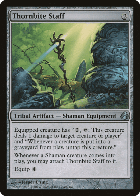 Thornbite Staff (145) — Morningtide