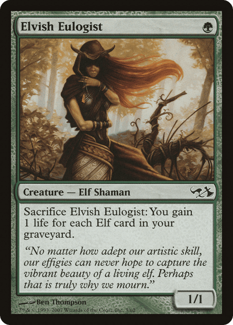 Elvish Eulogist (3) — Duel Decks: Elves vs. Goblins