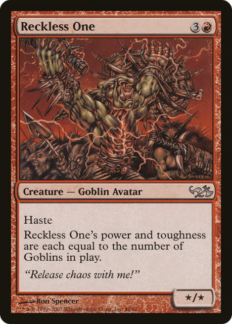 Reckless One (48) — Duel Decks: Elves vs. Goblins