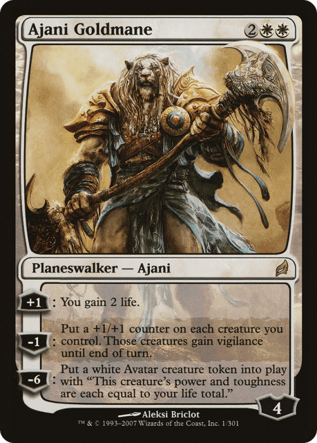 Ajani Goldmane (1) — Lorwyn