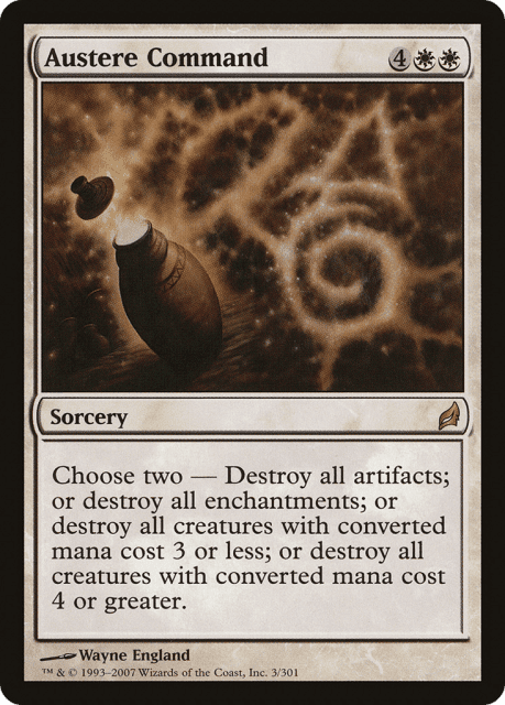 Austere Command (3) — Lorwyn