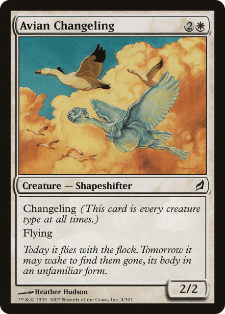 Avian Changeling (4) — Lorwyn