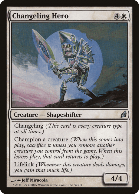 Changeling Hero (9) — Lorwyn