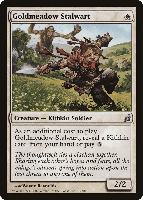 Goldmeadow Stalwart (18) — Lorwyn