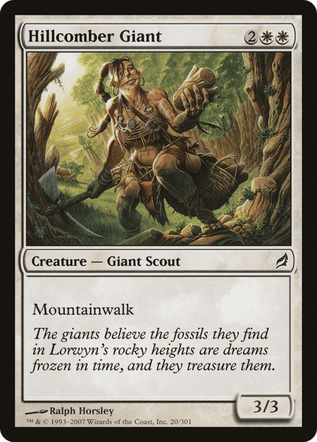 Hillcomber Giant (20) — Lorwyn