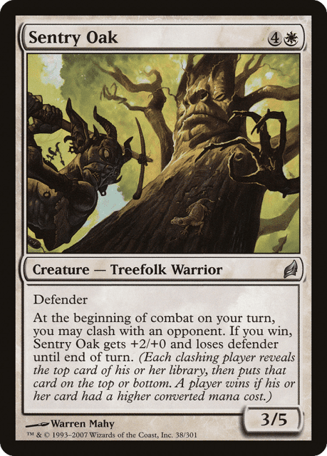 Sentry Oak (38) — Lorwyn