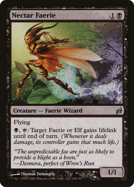 Nectar Faerie (130) — Lorwyn