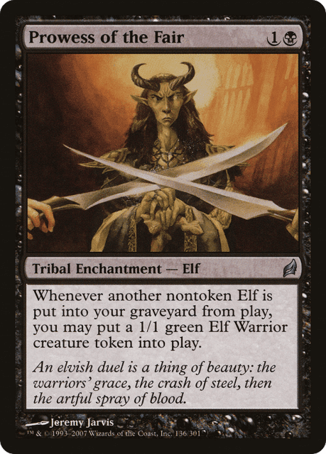 Prowess of the Fair (136) — Lorwyn