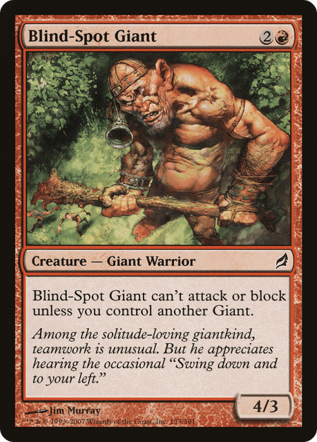Blind-Spot Giant (153) — Lorwyn
