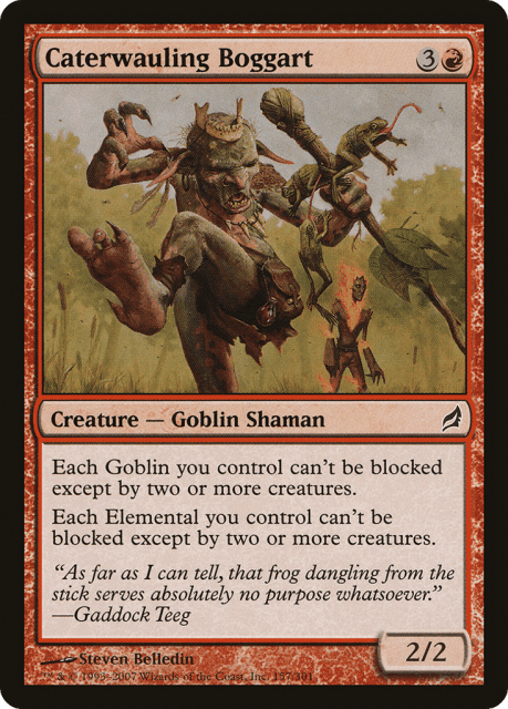 Caterwauling Boggart (157) — Lorwyn